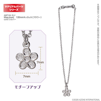 MagJewel 135mm Necklace (Flower)