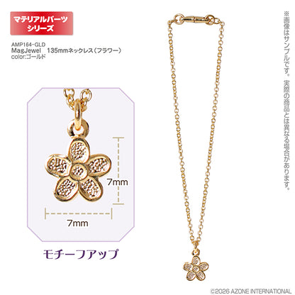 MagJewel 135mm Necklace (Flower)