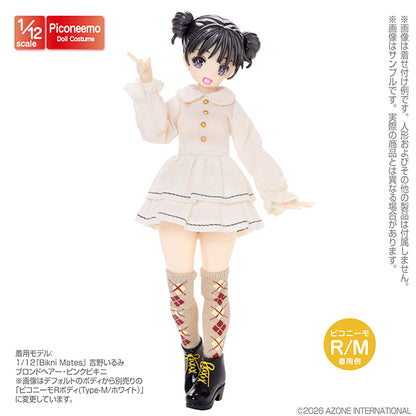 1/12 Argyle Knee-High Socks