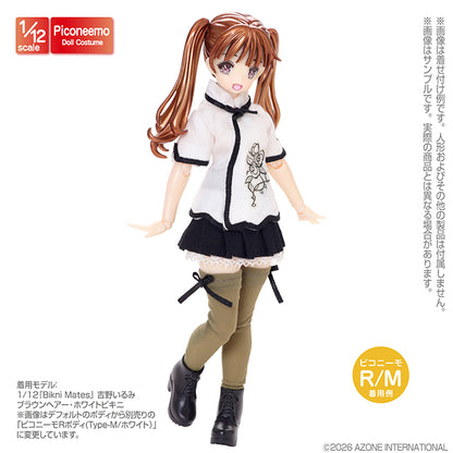 1/12 Assault Lily Yurigaoka Girls' Academy / Wang Yujia Outfit Set