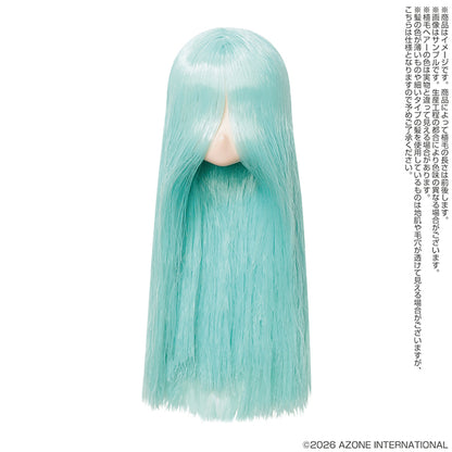 Picco Neemo D 用頭部 (白色) 直髮 / 普通款