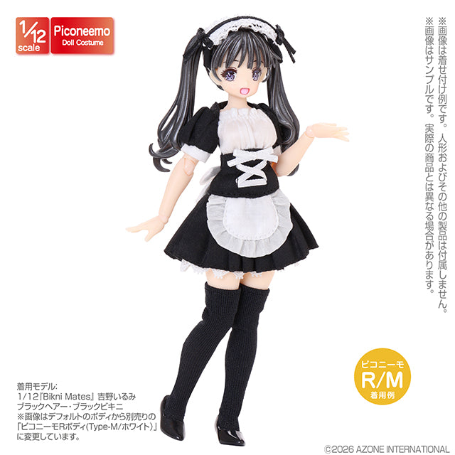 1/12 Picco Neemo R TYPE-M Maid Outfit Set