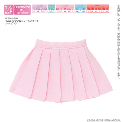 PNXS Simple Pleated Skirt