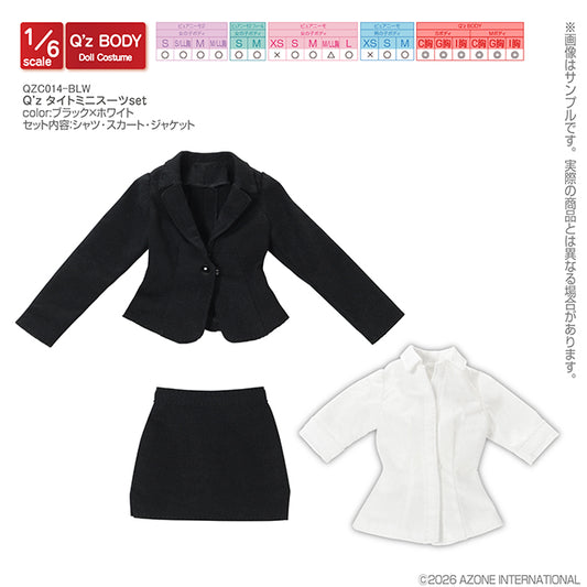 Q’z Tight Mini Suit Set