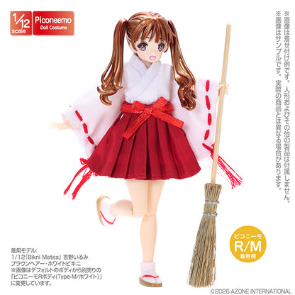 1/12 Mini Miko Outfit