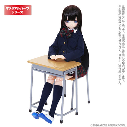 1/6 School Desk and Chair
