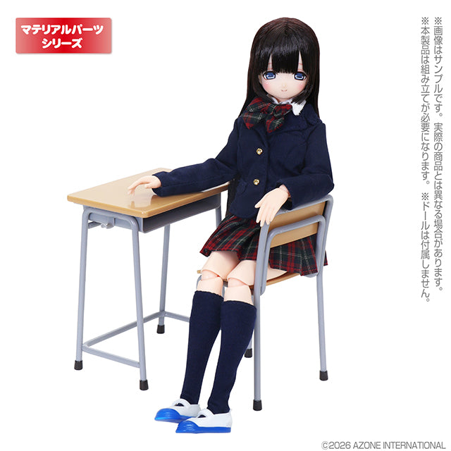 1/6 School Desk and Chair