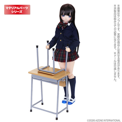 1/6 School Desk and Chair