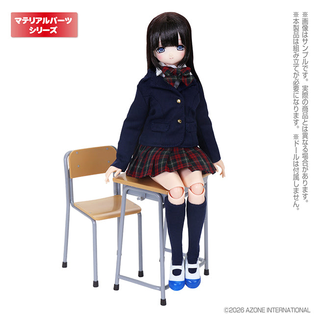 1/6 School Desk and Chair