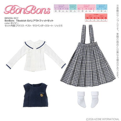 BonBons "Bookish Girl" Outfit Set