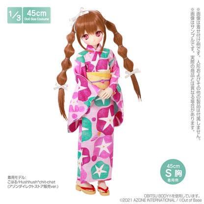 45 浴衣套裝～牽牛花與少女～