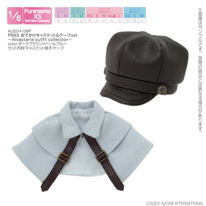 PNXS Outing Casquette & Cape Set ~Alvastaria outfit collection~
