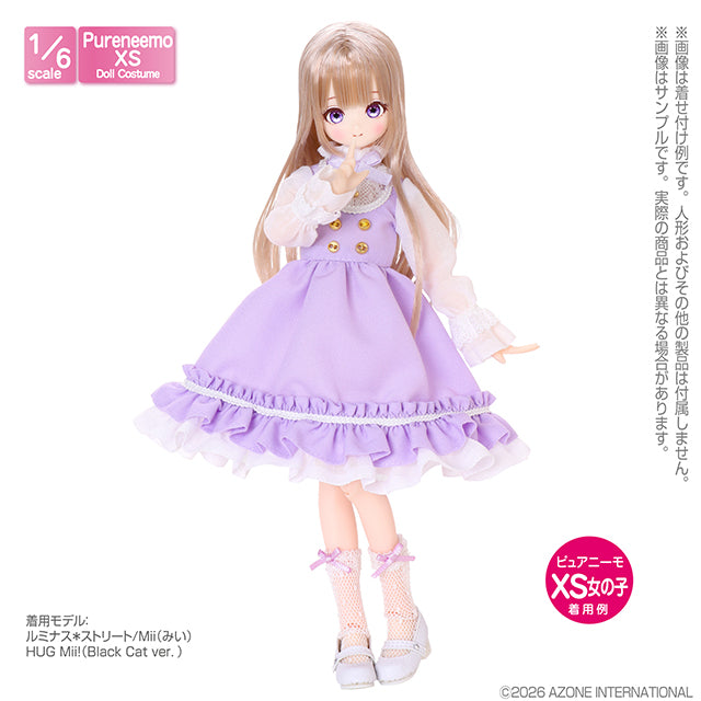 PNS Dot Tulle Ribbon Socks C Set