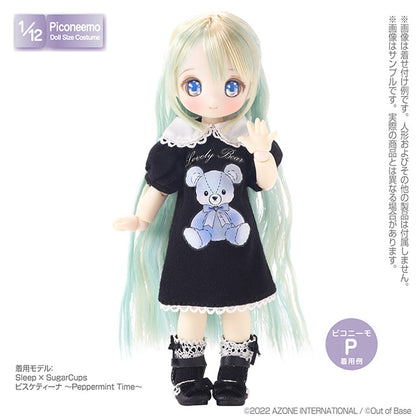 1/12 Pico P Lace & Ribbon Short Socks