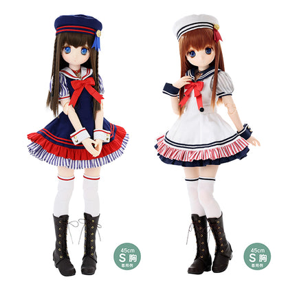 45 Marine Sailor One-Piece Dress Set