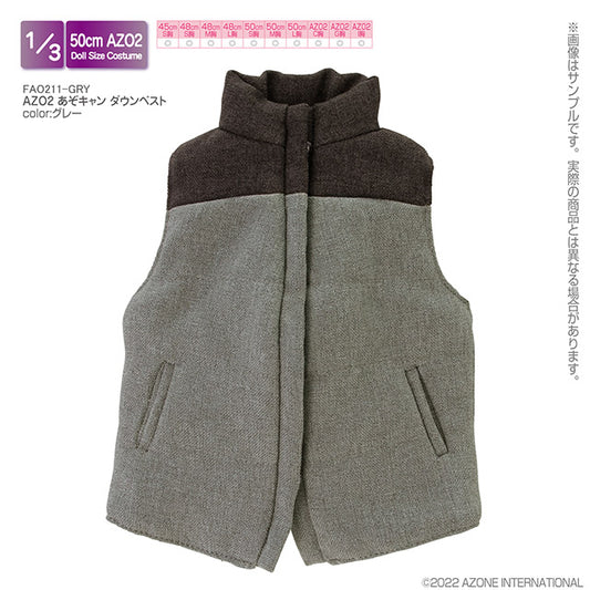 AZO2 Azo-Camp Down Vest