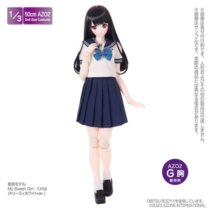 AZO2 和遙Kina學校制服系列「三折襪」