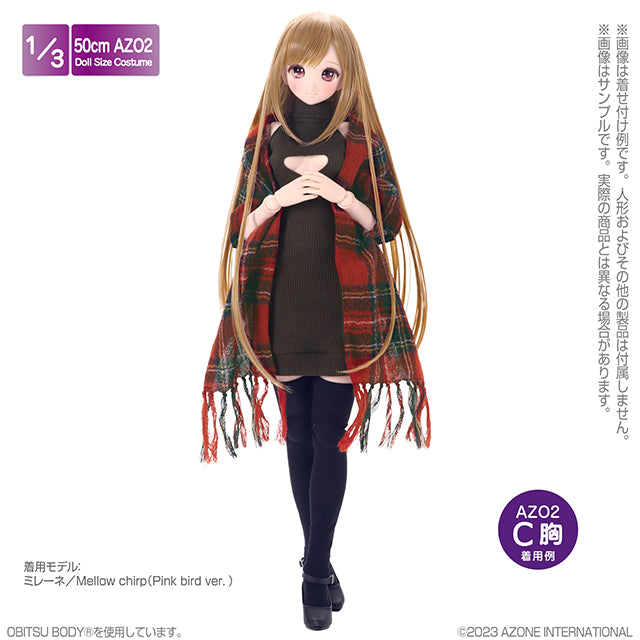 AZO2 Traditional Check Stole