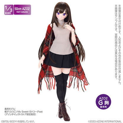 AZO2 Traditional Check Stole