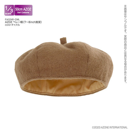 AZO2 Beret (Recommended for 7-8 inch)