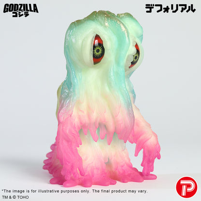 Godzilla vs. Hedorah glow-in-the-dark version set