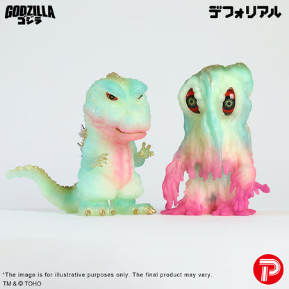 Godzilla vs. Hedorah glow-in-the-dark version set
